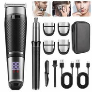 Detailed information about the product Hair Clipper Professional Beard Trimmerfor Men,Finishing Trimmer,Nose and Ear Trimmer Electric Shaver Precision Trimmer 4 Guide Combs 2 Speed Settings