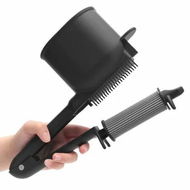 Detailed information about the product Hair Dye Coloring Brush Applicator Kit For DIY Hair Coloring 2 in 1 Comb Brush Design Hair Dye Applicat Roller For Home Color Black