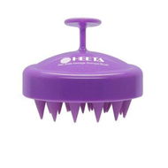 Detailed information about the product Hair Shampoo Brush Scalp Care Hair Brush With Soft Silicone Scalp Massager (Purple)