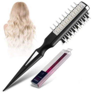 Hair Styling Comb Portable Shark Instant Volumizer Multifunctional Tease Brush Two Sided Hairdressing Salon