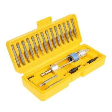 Half Time Drill Driver Steel Bit Durable Screwdriver Head Kit