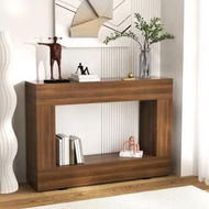 Detailed information about the product Hall Console Table Coffee Narrow Entry Bar Side End Sofa Couch Entrance Foyer TV Shelf Plant Flower Stand Storage Desk Farmhouse Office Room Furniture