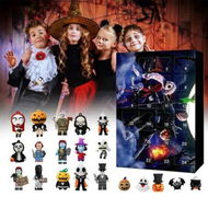 Detailed information about the product Halloween Advent Calendar, Halloween Countdown Calendar Contains 24 Gifts, Scary Doll Horror Figures Gift for Kids