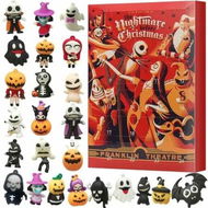 Detailed information about the product Halloween Advent Calendar,Contains 24 Gifts,Halloween Horror Movie Figures Advent Calendar,Halloween Countdown Calendar,Halloween Doll Collectible Figures Gift for Kids (B)