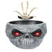 Halloween Candy Bowl Dish with Hand Spooky Decoration Props LED Eyes and Sound for Haunted House Horror Party Table Decor, Gray. Available at Crazy Sales for $39.95