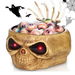 Halloween Candy Bowl Dish with Hand Spooky Decoration Props LED Eyes and Sound for Haunted House Horror Party Table Decor, Khaki. Available at Crazy Sales for $39.95