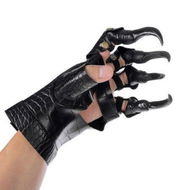 Detailed information about the product Halloween Claw Gloves Halloween Party Props Horrible Wolf Paw Gloves Clown Gloves