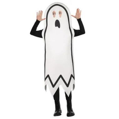 Halloween Costume Ghost Cosplay Costume Props Fancy Party Dress For Party Carnival Pretend Play Size S