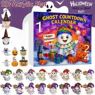 Detailed information about the product Halloween CountDown Advent Calendar with Ghost Gnome Pumpkin Plush Toys Dolls Pendants Ornaments For Indoor Outdoor Home Party Decoration