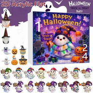 Detailed information about the product Halloween CountDown Advent Calendar with Ghost Gnome Pumpkin Plush Toys Dolls Pendants Ornaments For Indoor Outdoor Home Party Decoration