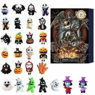 Detailed information about the product Halloween Countdown Calendar 24 Day,Scary Halloween Doll Horror Movie Figures Advent Calendar,Nightmare Before Christmas Advent Gift for Kids