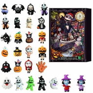 Detailed information about the product Halloween Countdown Calendar 24 Day,Scary Halloween Doll Horror Movie Figures Advent Calendar,Nightmare Before Christmas Advent Gift for Kids