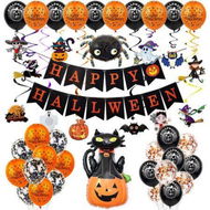 Detailed information about the product Halloween Decorations Balloons Scary Black Bat Sticker For Halloween Party Supplies