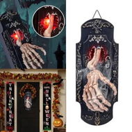 Detailed information about the product Halloween Doorbell Spray Door Lock Light Halloween Decorations For Haunted House,Bars,Clubs,Halloween Party