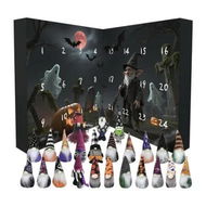 Detailed information about the product Halloween Gnome Advent Calendar with 24 Gnomes, 24 Days Countdown Calendar Decoration Christmas Gifts for Boys Girls Teens