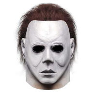 Detailed information about the product Halloween Michael Myers Mask Adult, Latex Full Head Halloween Mask Scary Halloween Michael Myers Decor