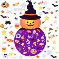 Detailed information about the product Halloween Ornament With Hanging Craft Kits For Kids Halloween Party Indoor/Outdoor (Halloween Witch)