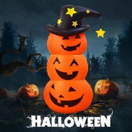 Detailed information about the product Halloween Pumpkin Tumbler PVC Cute Inflatable Halloween Pumpkin Decoration for Outdoor and Indoor Party Supplies