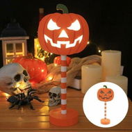 Detailed information about the product Halloween Pumpkin Wooden Night Light Led Lamp Creative Decoration Festival Glowing Indoor Decorat Home Decor for Halloween