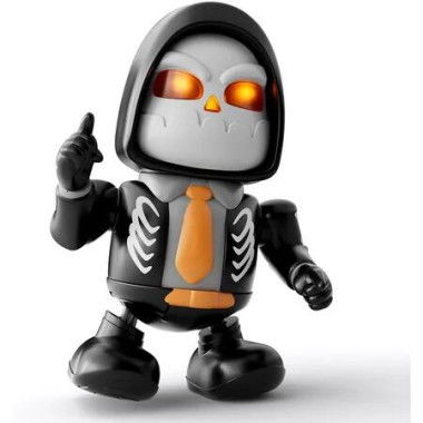 Halloween Robot Skeleton Toy, Prank Toys with Music and Dancing Toy for Boys and Girls Ages 3 to Up, Skeleton Robot