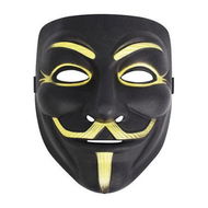 Detailed information about the product Halloween Scary Mask V For Vendetta Mask Hacker Mask