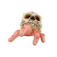 Detailed information about the product Halloween Skull Hand Resin Garden Ornaments Horror Simulation Ghost Festival Decorations Figurines