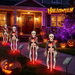 Halloween SKULL Solar Power Garden Light Outdoor Landscape Spike Ground Lamp Waterproof Pathway Holiday Decoration for Yard Lawn. Available at Crazy Sales for $26.99