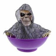 Detailed information about the product Halloween Snack Bowl Skull Fruit Tray Scary Skull Ornament