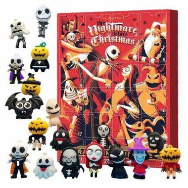 Halloween Toys Advent Calendar 2023 With 24 Halloween Toys, 24 Days Halloween Countdown Advent Calendar Kids, Gifts For Kids Boys Girls Adults Men Women