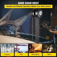 Detailed information about the product Hand Chain Hoist 2200 lbs /1 Ton Capacity Chain Block 10ft/3m Lift Manual Hand Chain Block Manual Hoist with Industrial-Grade Steel Construction for