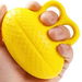 Hand Grip Strength Trainer, Finger Exerciser Balls for Hand, Stress Relief Balls for Men Women, Yellow. Available at Crazy Sales for $12.95
