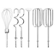 Detailed information about the product Hand Mixer Beaters Attachments Whisk Dough Hooks Liquid Blending Rod Stainless Steel Accessories Compatible with Hamilton