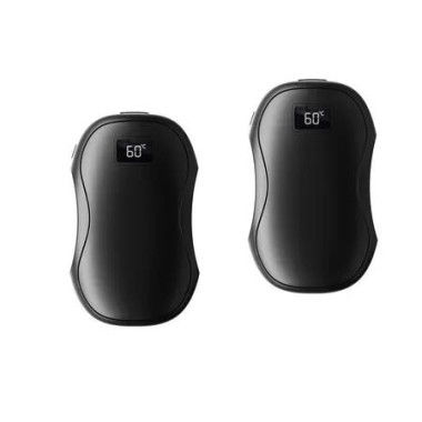 Hand Warmer Rechargeable 2 Pcs Portable Pocket Heater 3 Heating Settings Heated Portable Keep Warm in Winter
