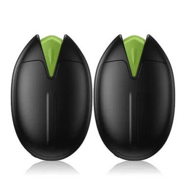 Hand Warmers Rechargeable, 2 Pcs 6000mAh Electric Handwarmers with Charging Cables, 20Hrs Long Heating USB Pocket Hand Warmers Gifts for Women Men, Black