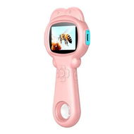 Detailed information about the product Handheld Camera Microscope 2 In 1 Toy Creative Record Taking Photos Dual Camera Far And Near Focus Switching Photos With 32G Card Color Pink
