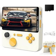 Detailed information about the product Handheld Game Console ,Retro Gaming Console with 64G Built-in 15000+ Classic Games,720P 5In Screen 5000mAh Battery,Portable Pocket Arcade (White)