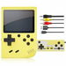 Handheld Games Console,Mini Retro Game Console with 500 Classical FC Games Support for Connecting TV & Two Players (Yellow). Available at Crazy Sales for $19.99