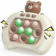 Detailed information about the product Handheld Games for Kids Age3+,Sensory Fidget Toys for Kids,Pop Push It Bubble Stress Light Up Toys,Anti-Anxiety Autism Sensory Toy Birthday Gifts for Age3+ Year Old Boys Girls,Light Brown