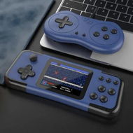 Detailed information about the product Handheld Games, Retro Games Console Built in 666 Classic Electronic Video Games Player with TV Output, Christmas Birthday Gift for Kids,Black and Blue