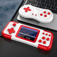 Detailed information about the product Handheld Games, Retro Games Console Built in 666 Classic Electronic Video Games Player with TV Output, Christmas Birthday Gift for Kids,Red and White