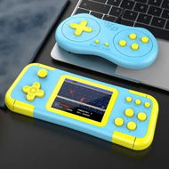 Detailed information about the product Handheld Games, Retro Games Console Built in 666 Classic Electronic Video Games Player with TV Output, Christmas Birthday Gift for Kids,Yellow and Blue