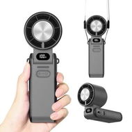Detailed information about the product Handheld Portable Turbo Fan, Rechargeable Hand Held Fan Mini Battery Powerful Pocket for Outdoor Travel Black