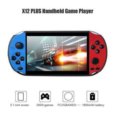 Handheld PSP Game Console X12 Plus 5.1 8GB Integrated Video Game Player Retro Dual Joystick Game Arcade.