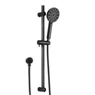 Detailed information about the product Handheld Shower Head Wall Holder 4.7'' High Pressure Adjustable 3 Modes Black