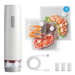 Handheld Vacuum Sealer Set Portable Rechargeable with 30 Reusable Bags 3 Sizes Small Medium Large for Food Storage Sous Vide. Available at Crazy Sales for $44.99
