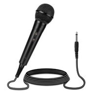 Detailed information about the product Handheld Wired Microphone: Cardioid Dynamic Vocal Mic With 13ft Cable And ON/OFF Switch. Ideally Suited For Speakers Karaoke Singing Machine Amp Mixer.