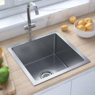 Detailed information about the product Handmade Kitchen Sink Stainless Steel