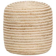 Detailed information about the product Handmade Pouffe 40x45 cm Jute