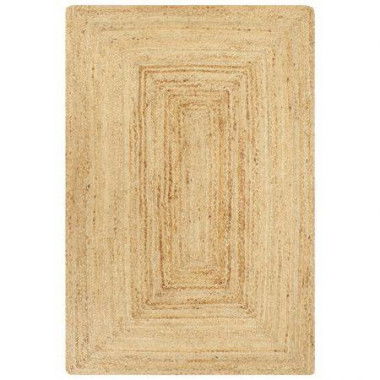 Handmade Rug Jute Natural 120x180 cm