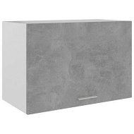 Detailed information about the product Hanging Cabinet Concrete Grey 60x31x40 Cm Engineered Wood